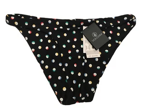 VOLCOM Women's On The Dot Medium Bottom Swim Surf Beach New - Picture 1 of 5
