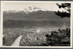 Postal Innsbruck contra el sur s/w funcionó realmente 31.7.37 (708-AK053) - Imagen 1 de 2