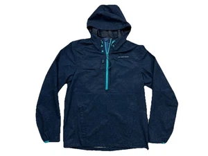 Giacca a vento Vineyard Vines uomo S Performance antipioggia blu tasche tecnica - Foto 1 di 7