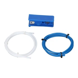 3D Printer Parts Kit 1 Meters Blue PTFE Tubes With Pipe Cutter Pneumatic Conn FY - Afbeelding 1 van 22