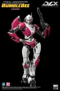 Threezero Transformers Bumblebee Dlx Treppe Collectible Figure Series Arcee - Bild 1 von 16