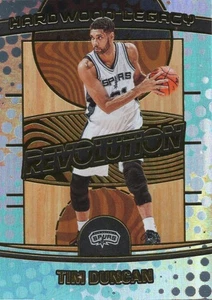 Tim Duncan #14 Hardwood-Legacy 2025 Panini Revolutions NBA - Picture 1 of 2