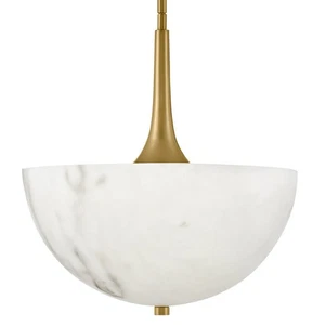 Fredrick Ramond FR41027 Inez 3 Light 14"W Pendant - Brass - Picture 1 of 3