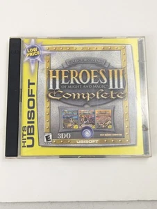Heroes of Might and Magic III Complete PC 2000 Vintage Strategy Game - Picture 1 of 4