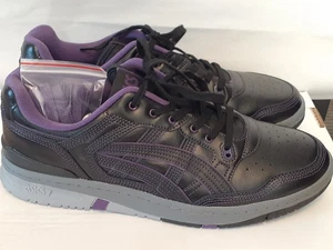 Asics Needles EX89 Black Purple Men Shoes Sneakers 1201A942-001 Size 13 - Picture 1 of 21