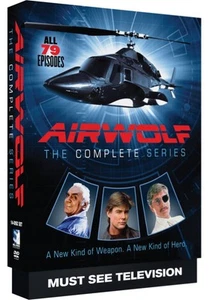 Airwolf Die komplette Serie DVD Box Set - Brandneu Fabrikversiegelt - Bild 1 von 2