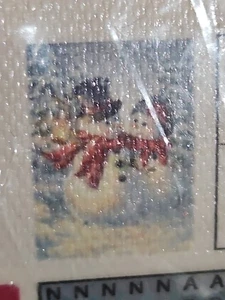 Muñecos de nieve 30cm X 40cm 5D Diamante Arte Hágalo usted mismo Kit - Imagen 1 de 3