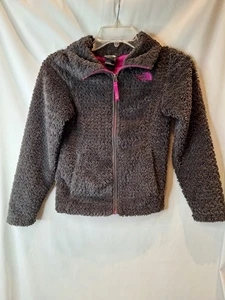 #446 Chaqueta THE NORTH FACE Osito Niñas Talla S/P (7-8) Cremallera Completa Suave Vellón Difuso - Imagen 1 de 4