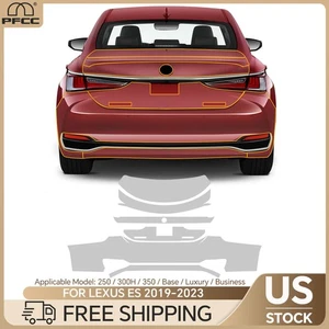 For Lexus ES 250 300H 350 2019-2023 Rear Bumper Precut Paint Protection Film PPF - Picture 1 of 20