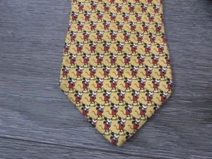 Corbata de seda Mickey Mouse Mickey & Co novedad Walt Disney por corbata hecha en Italia - Imagen 1 de 9