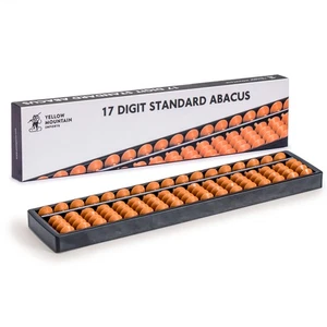 Digit Standard Abacus 10,5" - Professioneller 17 Spalten Soroban Taschenrechner - Bild 1 von 9
