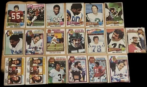 1979 Topps Fußball 19 Karten LOT, SCHÖN!!! - Bild 1 von 2