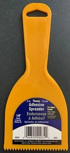Herramienta esparcidor aplicador adhesivo para alfombras amarillo muesca Homax 00032 3" pulgadas x 1/8" - Imagen 1 de 3