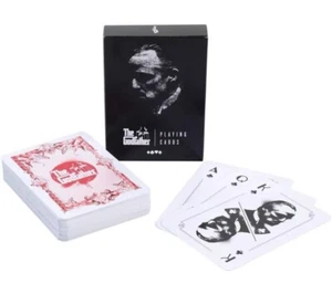 Official Licensed The Godfather Deck of Playing Cards Mafia Merchandise Iron Gut - Picture 1 of 4