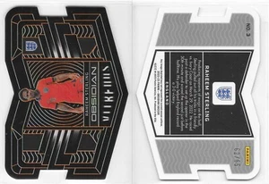PANINI OBSIDIAN VITREOUS 2022-2023 #3 RAHEEM STERLING ENGLAND CHELSEA /65 - Picture 1 of 1