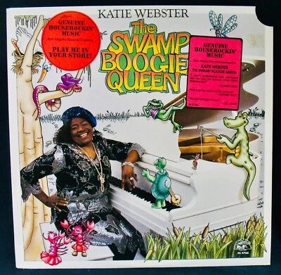 KATIE WEBSTER: "The Swamp Boogie Queen" Near Mint Blues Album~ALLIGATOR #AL 4766 - Image 1 of 4