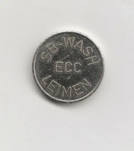 Token / Marken Wertmarke SB-WASH ECC LEIMEN  (3725) - Bild 1 von 2