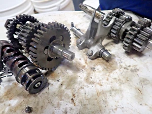 Yamaha DT100 DT 100 Enduro 1974  Transmission Gearbox/Shift Forks/Shift Drum - Picture 1 of 5