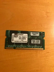 RAM   LAPTOP  1 GO   DDR PC 2100 kingston memory   DDR 266   - Picture 1 of 1