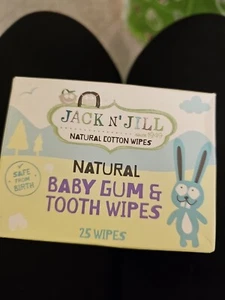 Natural Baby Gum & Tooth Wipes, 25 Individually Wrapped Wipes - Picture 1 of 4