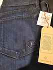 NEW W/TAGS CJ BY COOKIE JOHNSON FAITH STRAIGHT WOMEN'S BLUE JEANS, SIZE 28