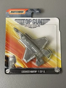 Mattel Matchbox Sky Busters TOP GUN LOCKHEED MARTIN F-35 B MAVERICK 5/15 New - Picture 1 of 2