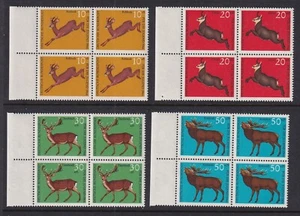 Germany Mint Stamps in Blocks of 4 Sc#B412-B415 MNH - Picture 1 of 1