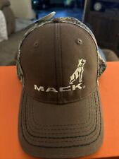 Mack Trucks Embroidered Cap Hat Mossy Oak Camo Bulldog NWT