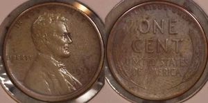 1917 S LINCOLN WHEAT CENT PENNY 1C AU! - Picture 1 of 3