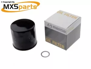 Genuine Mazda Oil Filter & Free Sump Plug Washer MX5 Mk2 Mk2.5 1.6 1.8 1998>2005 - Picture 1 of 5
