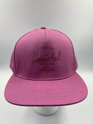 Herschel Original Ajustable Snapback Sombrero/Gorra Rosa Juvenil Foto 1 de 4