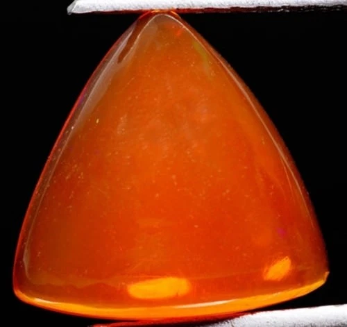 Ópalo de fuego mexicano 5,75 mm cabujón corte billón todo natural hermoso color Foto 1 de 1