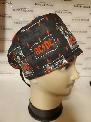 AC DC FANS /MENS / cap/Rn's, Dr's,medical staff  - Image 1 of 3