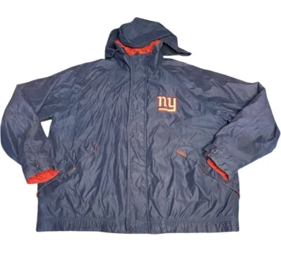 Abrigo Chaqueta De Colección New York Giants Carl Banks Equipo NFL Talla L Años 90 NY Fútbol Foto 1 de 4