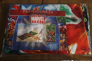 BRAND NEW The Avengers Hulk Iron Man Captain America Wolverine Beach Towel - Picture 1 of 1