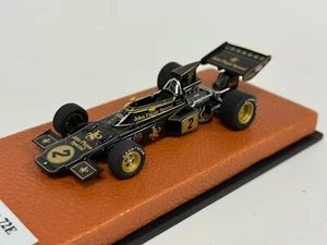 1/43 Lotus 72E JPS  from 1973  F1 Season Ronnie Peterson Leather base JPN219 * - Picture 1 of 7