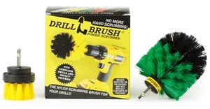 Drill Brush Cordless Drill-driven Power Kitchen Cleaning Brush Kit - Stove, Oven - Picture 1 of 7