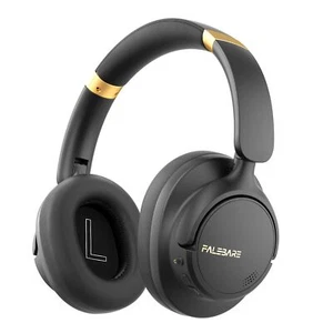 Noise Cancelling Bluetooth Headphones Over The Ear Wireless With Mic 80H Play... - Picture 1 of 7