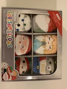 Squishmallow Classic Holiday Squad Christmas 2021 Holiday Plush Ornament Set🎄 - Picture 1 of 4