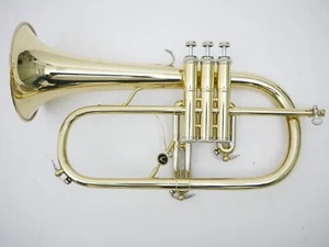 Bugel Flugelhorn Courtois Model 222-1 Conservatoire Als nieuw - Picture 1 of 16