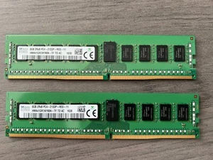 SK Hynix 16Gb (2x8GB) 2RX8 DDR4-2133 PC4-17000 ECC Server RAM, HMA41GR7AFR8N-TF - Picture 1 of 2