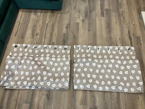 Two Pairs of Montgomery Fabric Eyelet Curtains (405x215, 190x157) - Picture 1 of 6