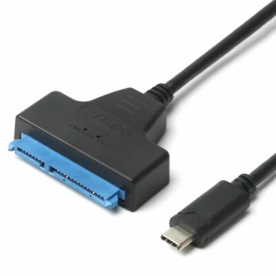 Cavo adattatore SATA 3 III 22 Pin USB-c Type-C hard disk HDD / SSD 2,5" 6 gbps - Immagine 1 di 4