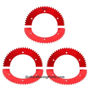 Sprocket Go Kart Racing 58-60 Tooth #35 Chain Axle Gear Hub Split Sprockets - Picture 1 of 2