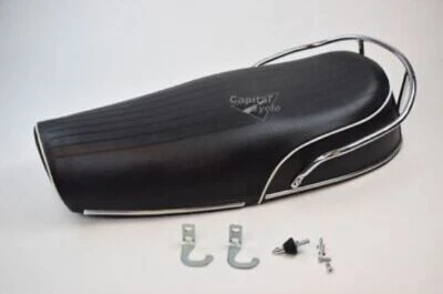 Asiento de banco doble BMW R50 R60 R75/5 SWB base de rueda corta riel de cabezal de aire Foto 1 de 2