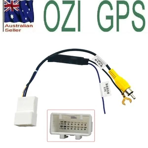 !VIDEO RETENTION CABLE FOR TOYOTA HILUX 2012-13 KEEP FACTORY CAMERA TO HEAD UNIT - Picture 1 of 1