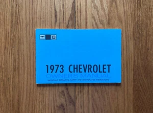 Original 1973 Belaire Caprice Impala Chevrolet Owner's Manual OEM VGC - Bild 1 von 11