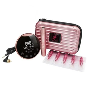 Alimentatore SOULNOVA Flora con penna macchina PMU micropigmentazione minimalista - Foto 1 di 2