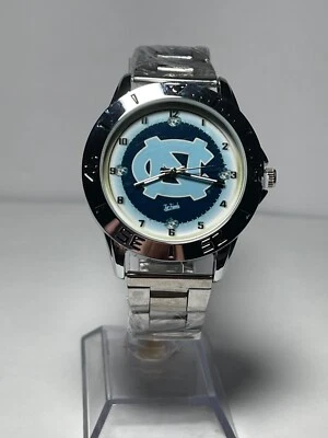 Северная Каролина смолы каблуки NCAA из нержавеющей стали часы новый - Изображение 1 из 4