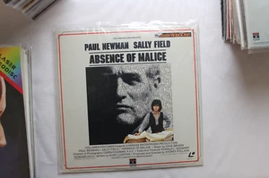 ABSENCE OF MALICE laserdisc LD PAUL NEWMAN *BUY MORE AND SAVE* - Picture 1 of 2